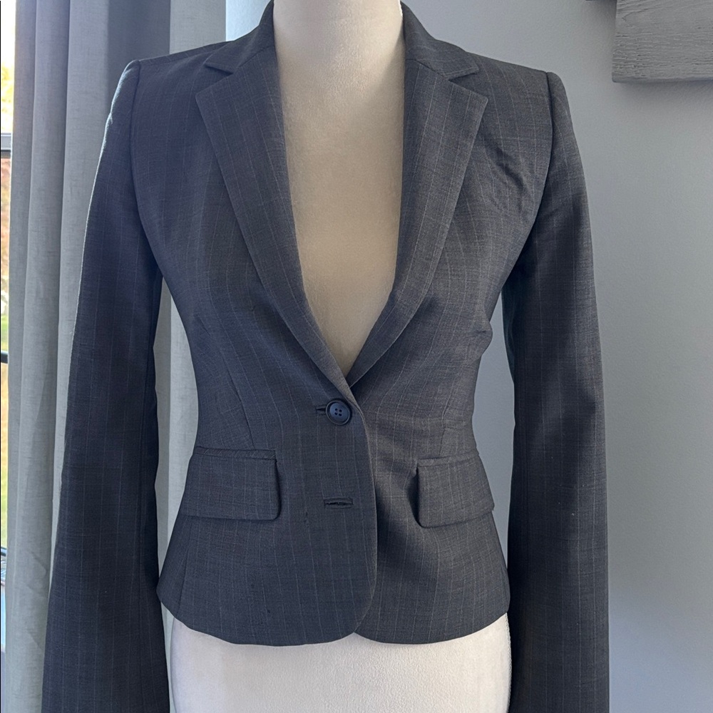 Club Monaco Charcoal Blazer